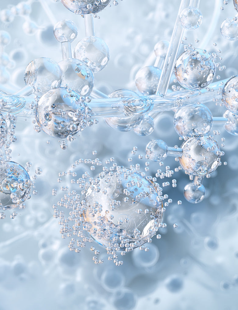 Combination of 4 types of Hyaluronic Acid (HA)